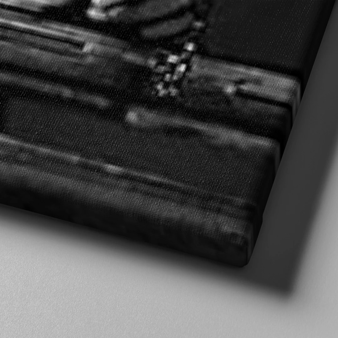 Aydınlık Yarınlara Bakış Mustafa Kemal Atatürk Kanvas Tablo